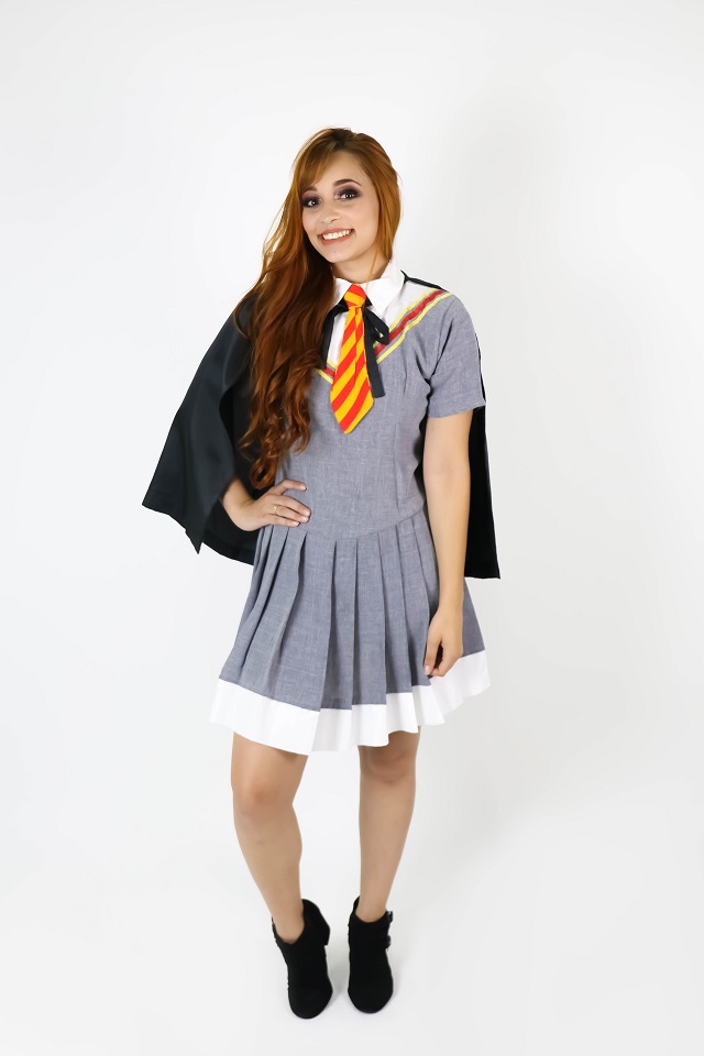 Harry Potter - Hermione vestido cinza